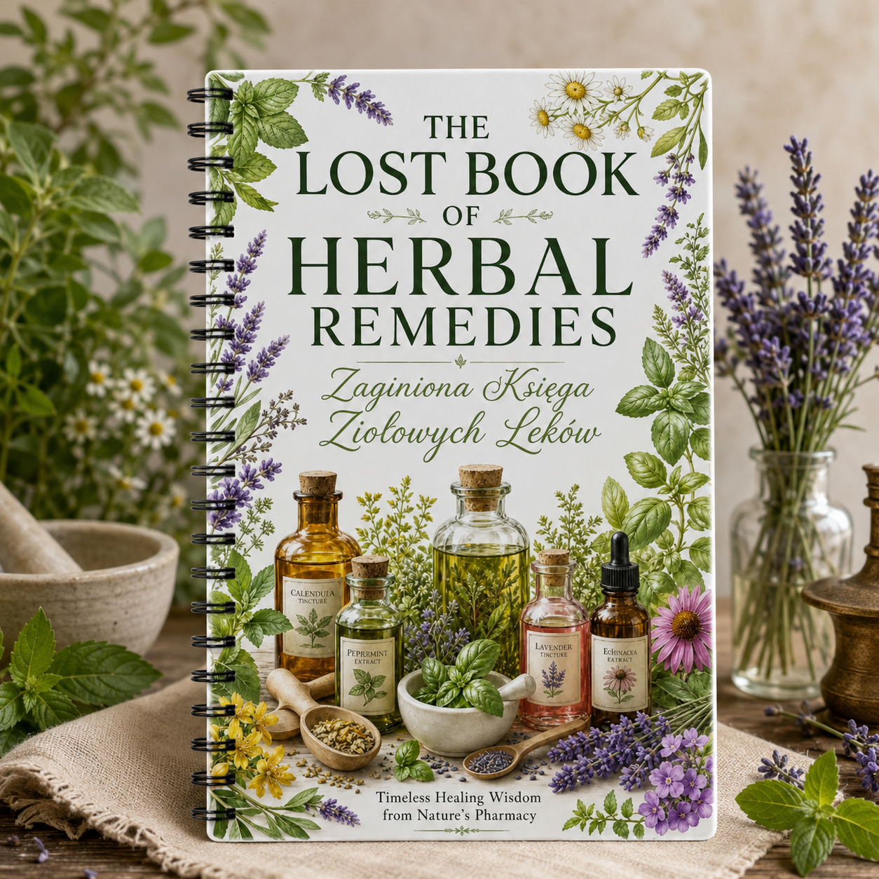 Herbal Wellness Remedy - Herbal Remedies & Natural Healing Journal,