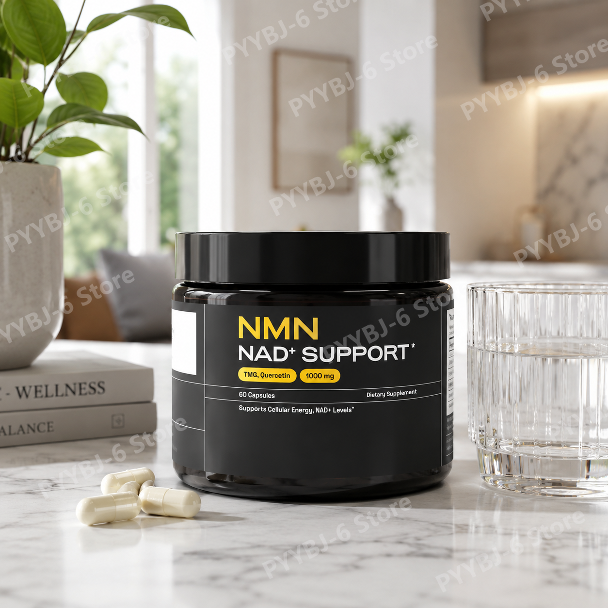 Wellness Quercetin - NMN NAD+ Support Capsules 1000mg Serving