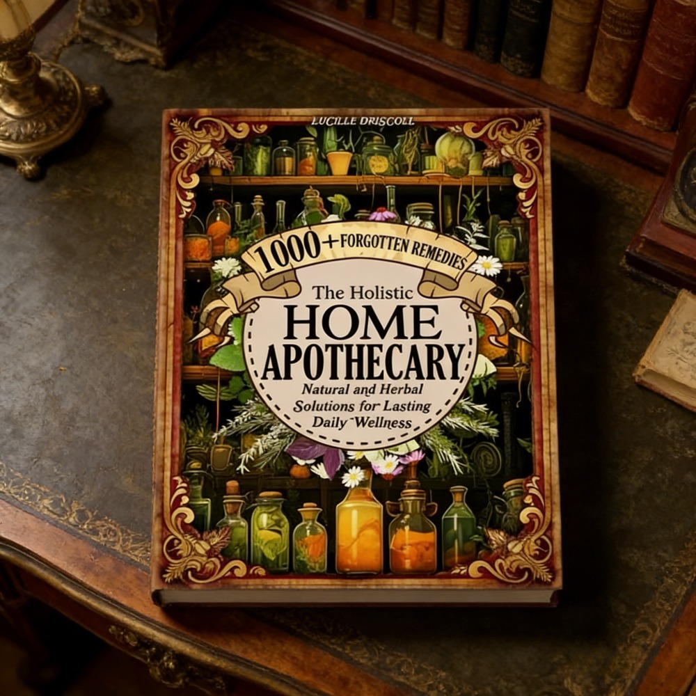 Herbal Wellness Remedy - Home Apothecary Herbal Remedies Book Natural