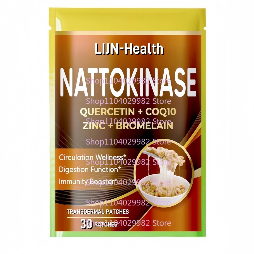 30 Patches Nattokinase Transde - огляд і ціна Wellness Quercetin