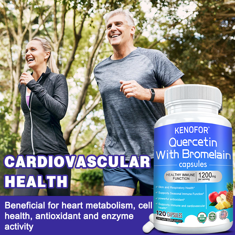 Quercetin Bromelain Capsules,  - огляд і ціна Wellness Quercetin