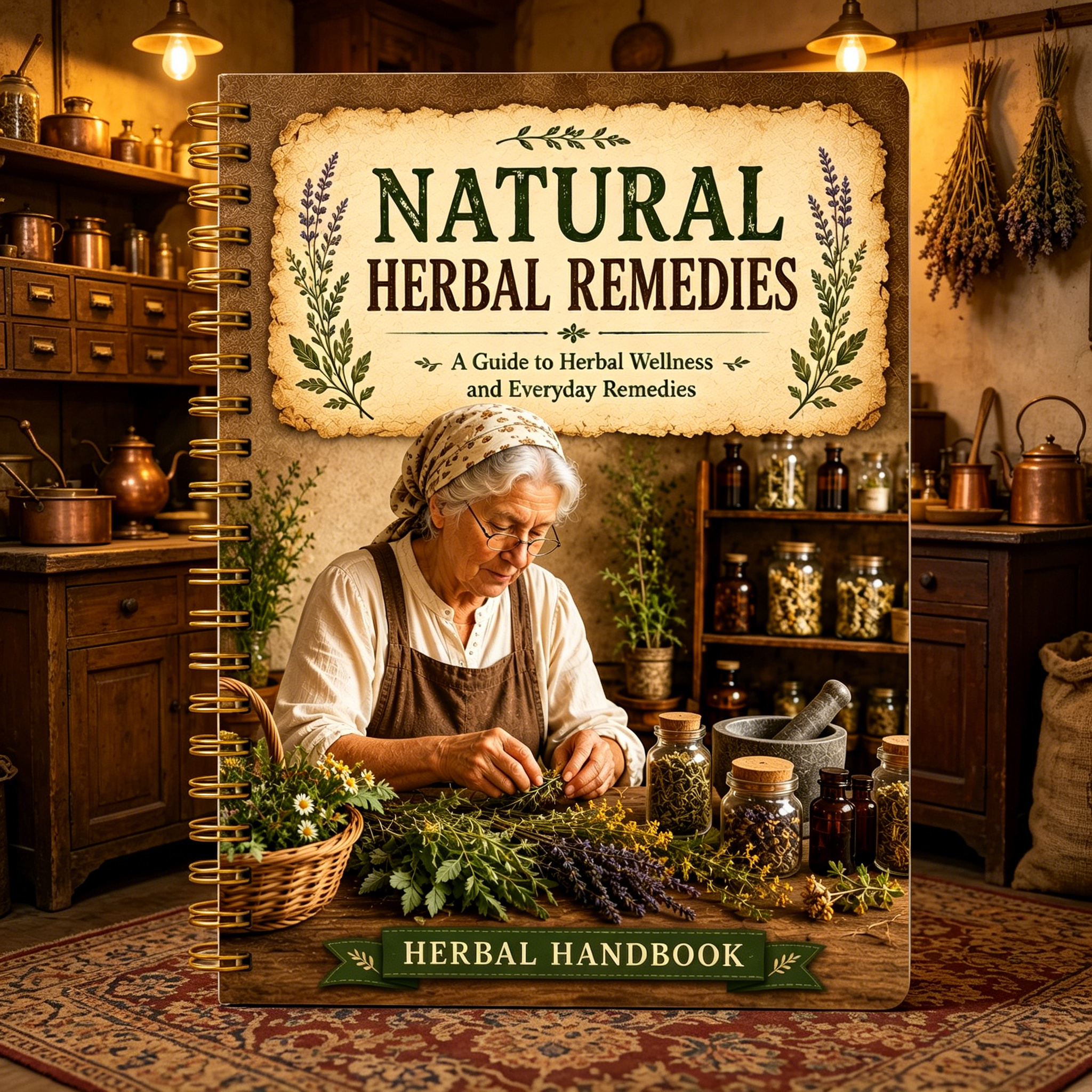 Natural Herbal Remedies Handbo - огляд і ціна Herbal Wellness Remedy