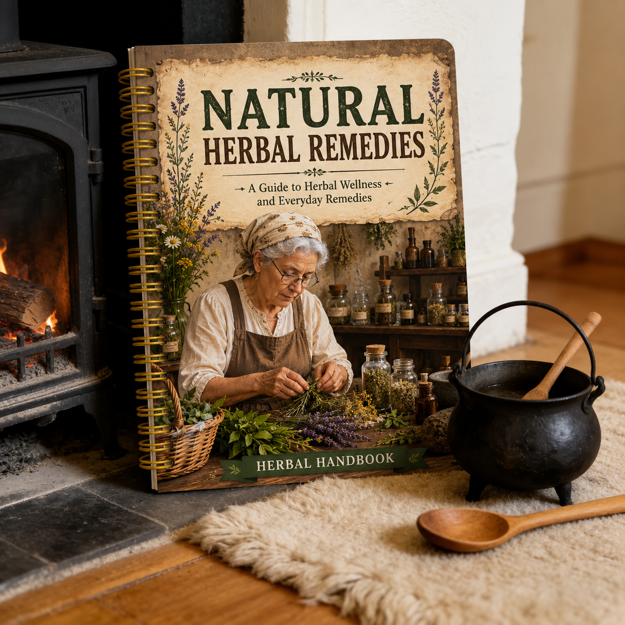 Natural Herbal Remedies Handbo - огляд і ціна Herbal Wellness Remedy