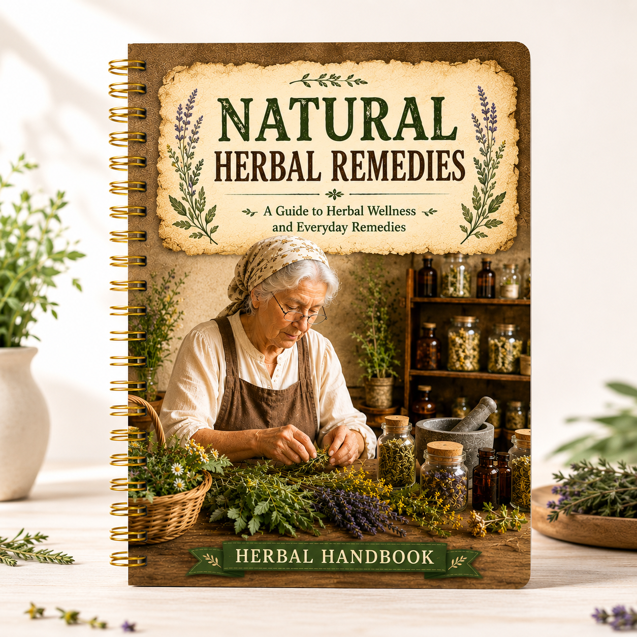 Natural Herbal Remedies Handbo - огляд і ціна Herbal Wellness Remedy