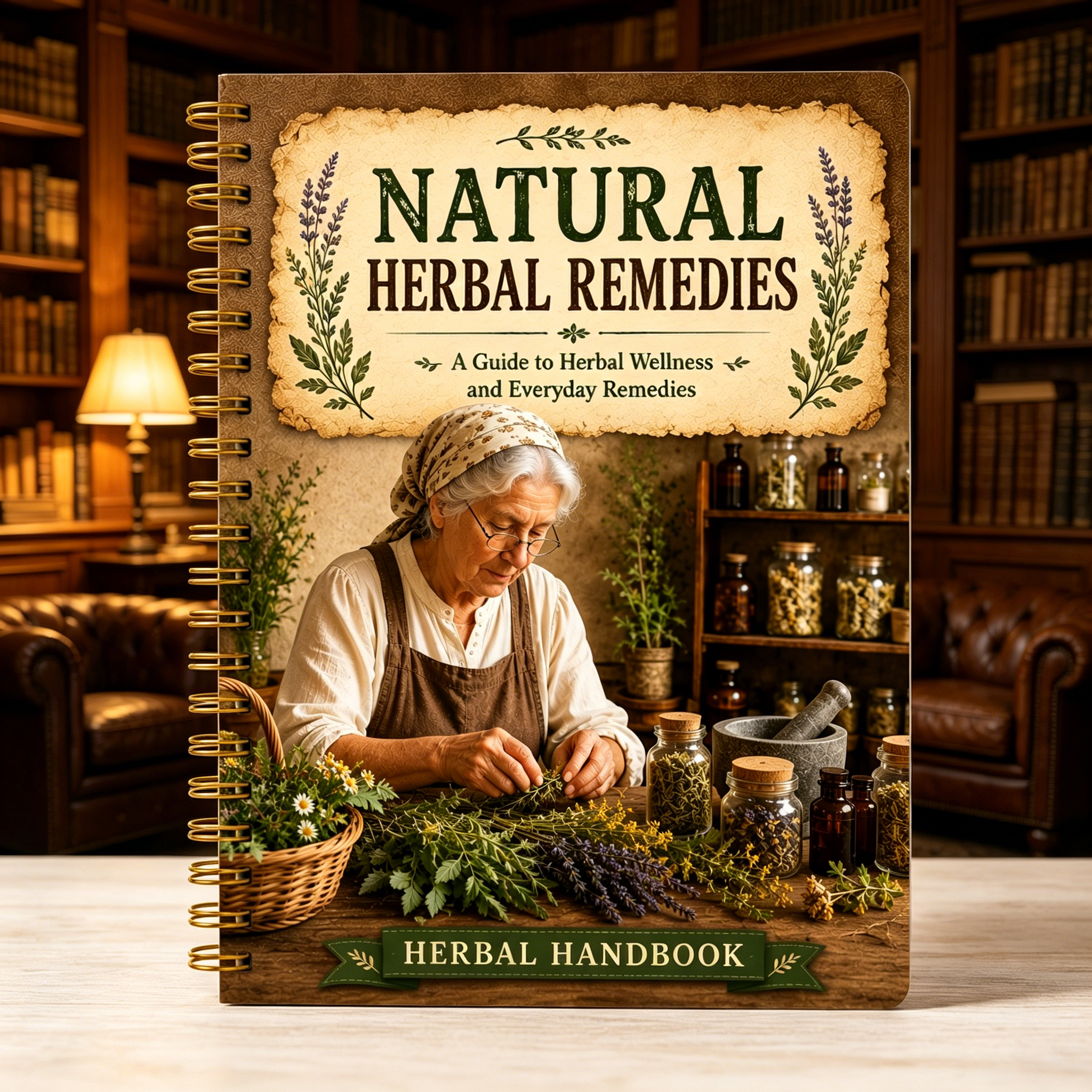 Natural Herbal Remedies Handbo - огляд і ціна Herbal Wellness Remedy