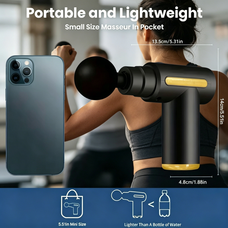Portable Handheld Fascia Gun U - огляд і ціна Health Wellness