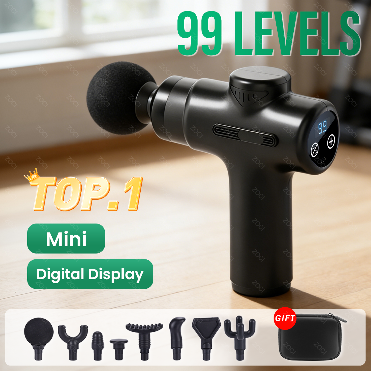 Mini 99 Speed Massage Gun Prof - огляд і ціна Health Wellness