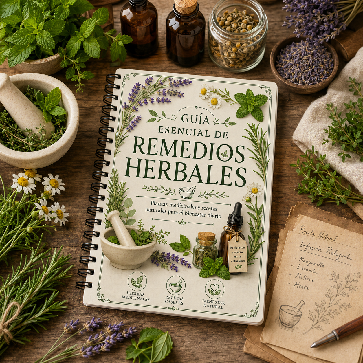 Spanish Herbal Remedies Guide  - огляд і ціна Herbal Wellness Remedy