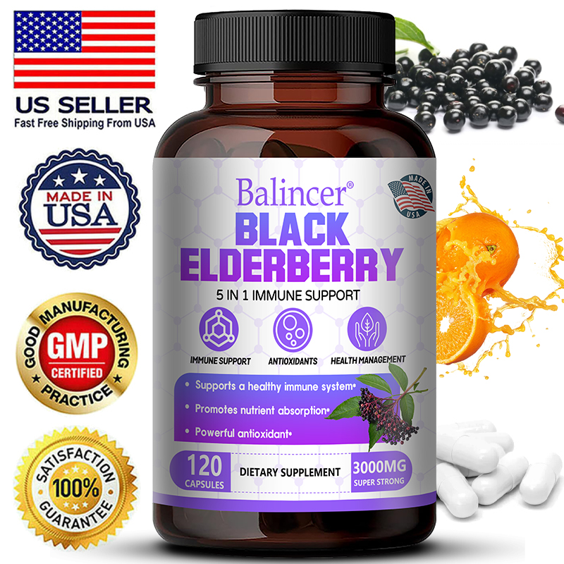 Black Elderberry Capsules - Vi - огляд і ціна Wellness Quercetin