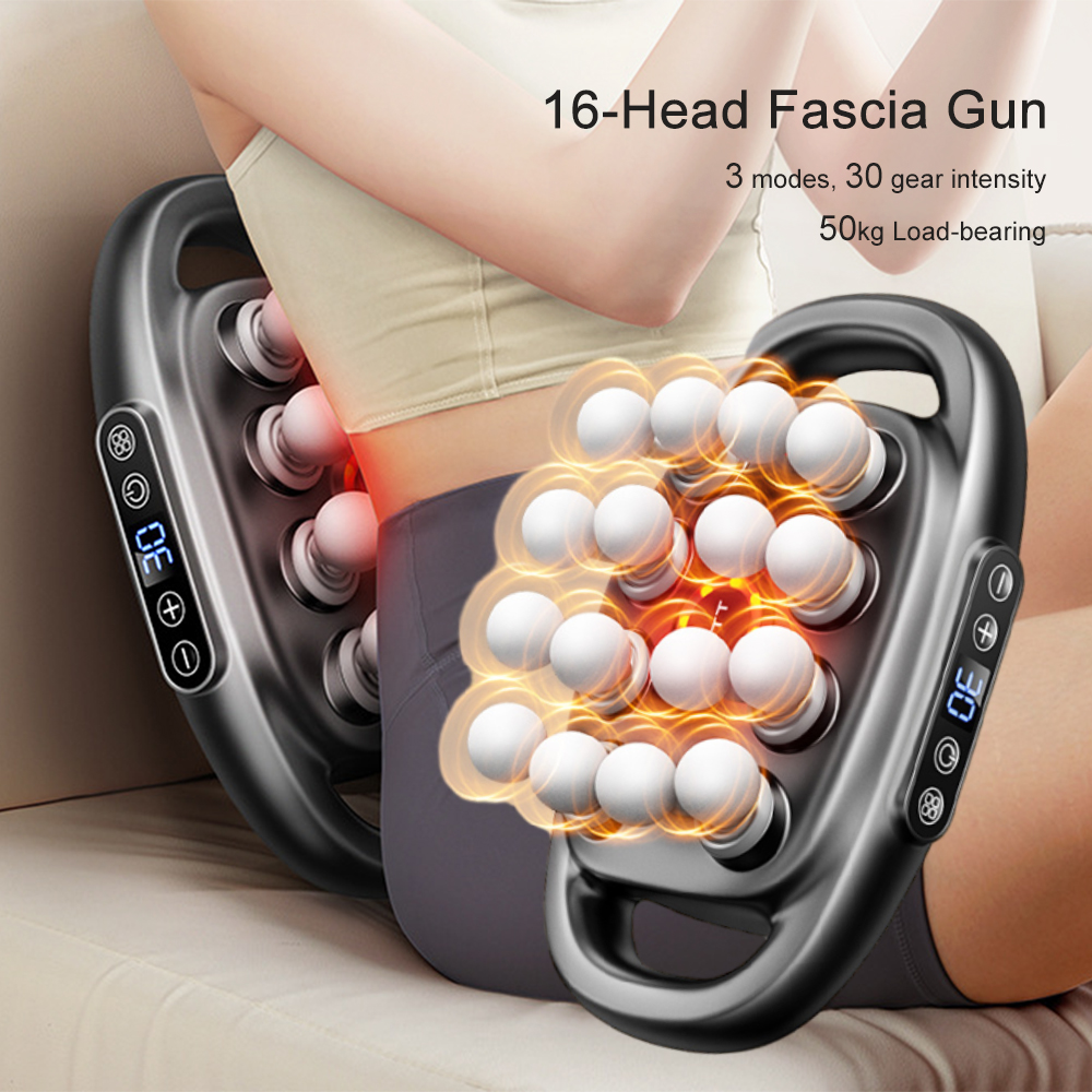 16-Head Fascia Gun High-Freque - огляд і ціна Health Wellness