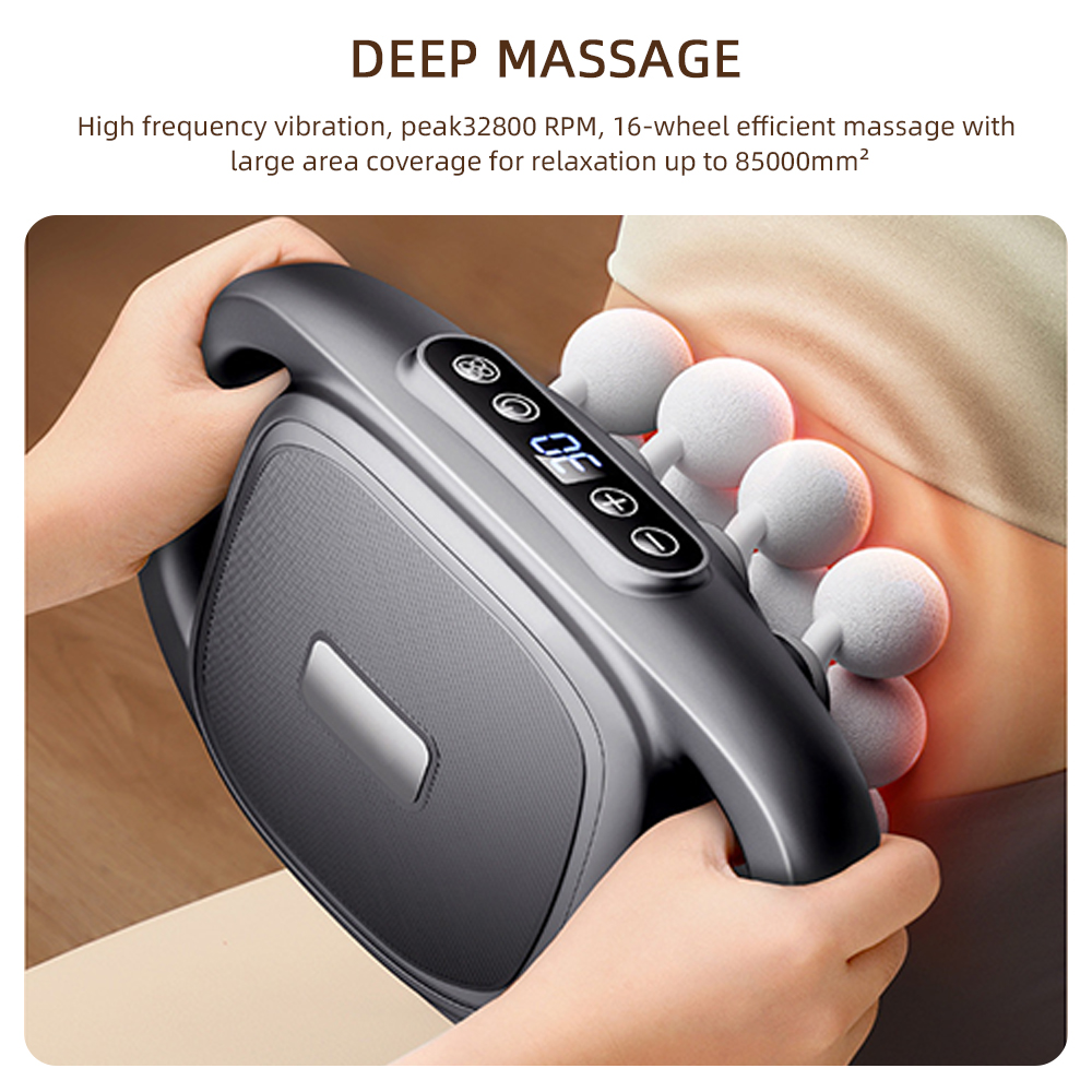 16-Head Fascia Gun High-Freque - огляд і ціна Health Wellness