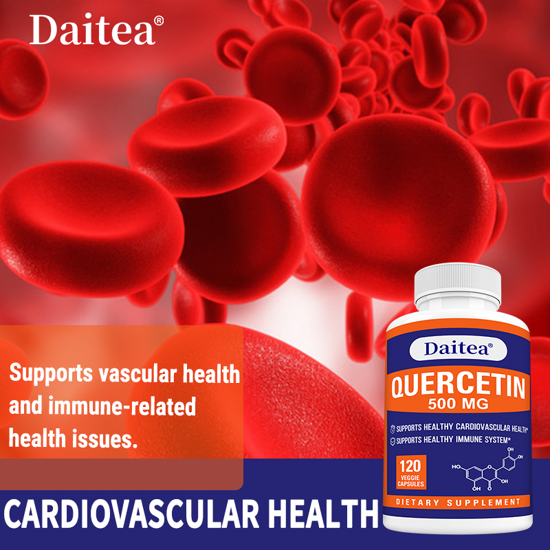 Daitea Quercetin 500mg 120 Veg - огляд і ціна Wellness Quercetin