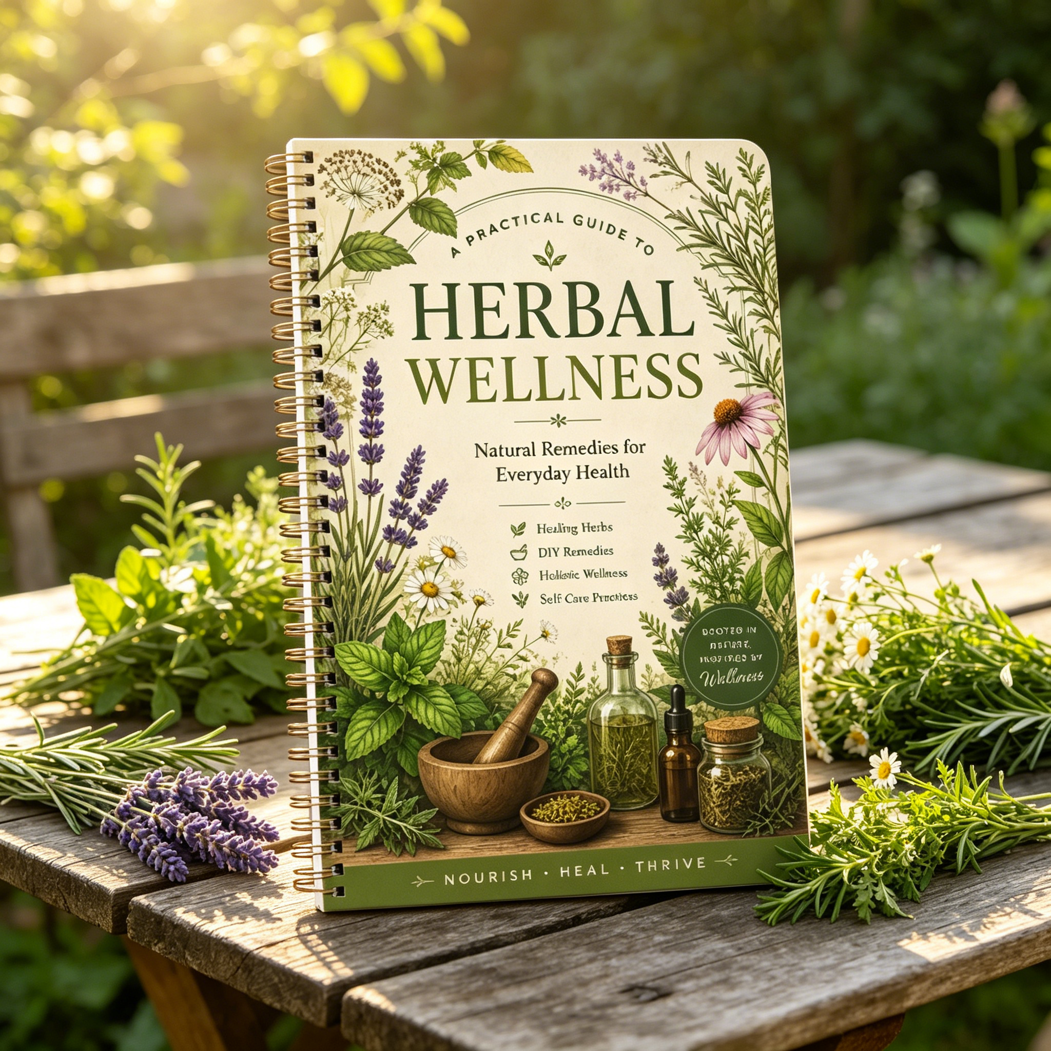 Herbal Remedies Journal A5 Spi - огляд і ціна Herbal Wellness Remedy