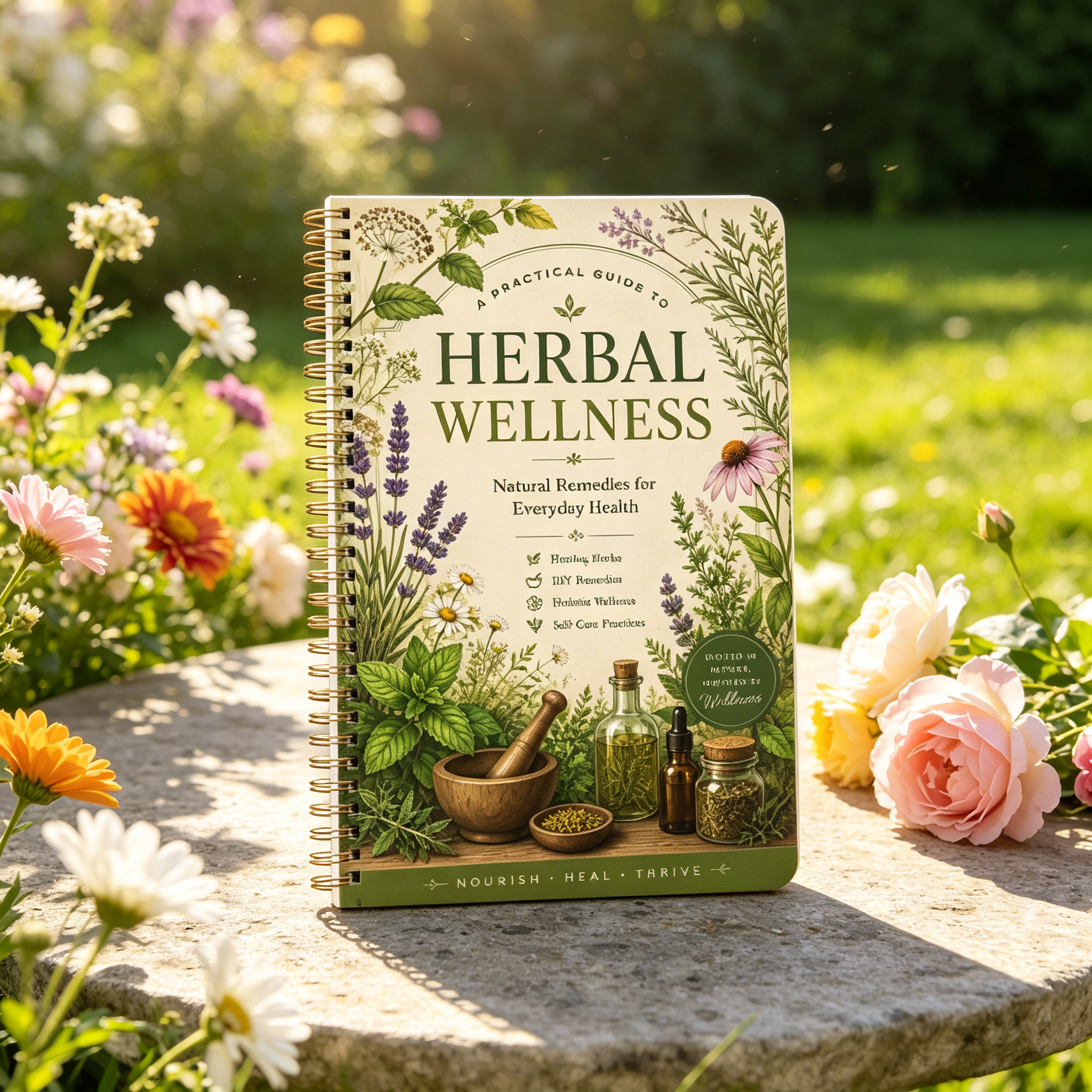 Herbal Remedies Journal A5 Spi - огляд і ціна Herbal Wellness Remedy